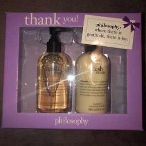 Philosophy Fresh Cream Hand Soap and Lotion Set ✨